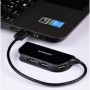 Axagon HUE-X4B hub di interfaccia USB 2.0 480 Mbit/s Nero (HUE-X4B)