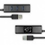Axagon HUE-S2BP hub di interfaccia USB 3.2 Gen 1 (3.1 Gen 1) Type-A 5000 Mbit/s Nero (HUE-S2BP)