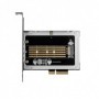 Axagon PCEM2-NC scheda di interfaccia e adattatore Interno M.2 (PCEM2-NC)