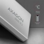 Axagon EEM2-UG2 contenitore di unità di archiviazione Box esterno SSD Nero, Grigio M.2 (EEM2-UG2)