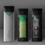 Axagon EEM2-UG2 contenitore di unità di archiviazione Box esterno SSD Nero, Grigio M.2 (EEM2-UG2)