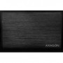Axagon EE25-XA3 contenitore di unità di archiviazione Box esterno HDD/SSD Nero 2.5" (EE25-XA3)