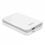 Axagon EE25-S6 contenitore di unità di archiviazione Box esterno HDD/SSD Bianco 2.5" (EE25-S6)