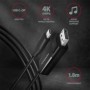 Axagon RVC-DPC cavo e adattatore video 1,8 m USB tipo-C DisplayPort Nero (RVC-DPC)