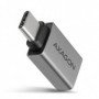 Axagon RUCM-AFA adattatore per inversione del genere dei cavi USB type C USB type A Metallico (RUCM-AFA)