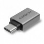 Axagon RUCM-AFA adattatore per inversione del genere dei cavi USB type C USB type A Metallico (RUCM-AFA)