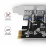 Axagon PCEU-430VL scheda di interfaccia e adattatore Interno USB 3.2 Gen 1 (3.1 Gen 1) (PCEU-430VL)