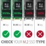 Axagon PCI-E 3.0 16x - M.2 SSD NVMe. Up to 80mm scheda di interfaccia e adattatore Interno (PCEM2-1U)