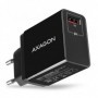 Axagon ACU-QC19 Caricabatterie per dispositivi mobili Nero Interno (ACU-QC19)