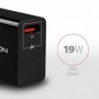 Axagon ACU-QC19 Caricabatterie per dispositivi mobili Nero Interno (ACU-QC19)