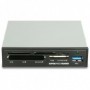 Axagon CRI-S3 lettore di schede USB 3.2 Gen 1 (3.1 Gen 1) Interno Nero, Grigio (CRI-S3)