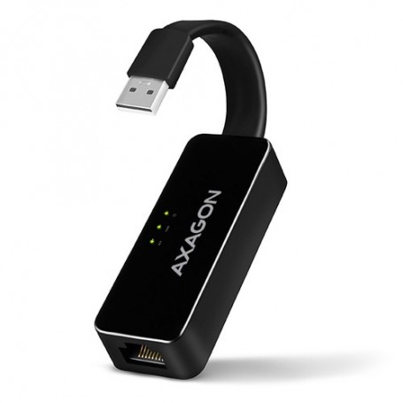 Axagon ADE-XR adattatore per inversione del genere dei cavi USB 2.0 RJ-45 Nero (ADE-XR)