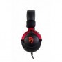 Arozzi Aria Cuffia Padiglione auricolare Connettore 3.5 mm Nero, Rosso (AZ-ARIA-RD)