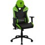 ThunderX3 TC5 Air Tech Sedia per gaming universale Seduta imbottita Nero, Verde (TC5BG)