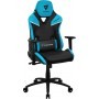 ThunderX3 TC5 Air Tech Sedia per gaming universale Seduta imbottita Nero, Blu (TC5BB)