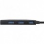 InLine 35398 hub di interfaccia USB 2.0 Type-C 5000 Mbit/s Nero (35398)