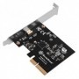 Silverstone ECU06 scheda di interfaccia e adattatore Interno USB 3.2 Gen 2 (3.1 Gen 2) (SST-ECU06)
