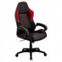 ThunderX3 BC1 Boss Sedia per gaming universale Nero, Grigio, Rosso (BC1BOSSFI)