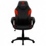 ThunderX3 EC1BR sedia per videogioco Sedia da gaming per PC Seduta imbottita Nero, Rosso (EC1BR)