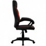 ThunderX3 EC1BR sedia per videogioco Sedia da gaming per PC Seduta imbottita Nero, Rosso (EC1BR)