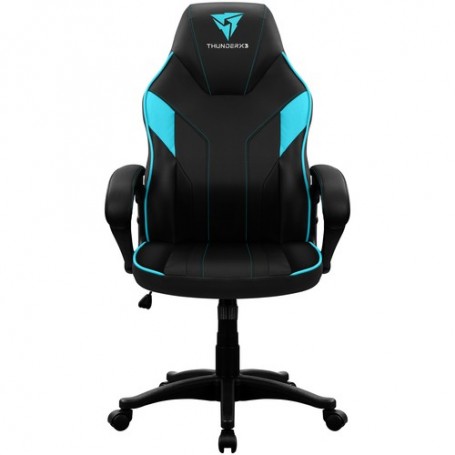 ThunderX3 EC1BC sedia per videogioco Sedia da gaming per PC Seduta imbottita Nero (EC1BC)