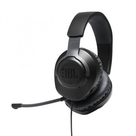 JBL QUANTUM 100 Cuffia Padiglione auricolare Connettore 3.5 mm Nero (JBLQUANTUM100BLK)