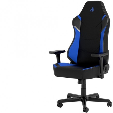 Nitro Concepts X1000 Sedia da gaming per PC Sedia tappezzata Nero, Blu (NC-X1000-BB)
