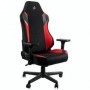 Nitro Concepts X1000 Sedia da gaming per PC Sedia tappezzata Nero, Rosso (NC-X1000-BR)