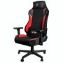 Nitro Concepts X1000 Sedia da gaming per PC Sedia tappezzata Nero, Rosso (NC-X1000-BR)