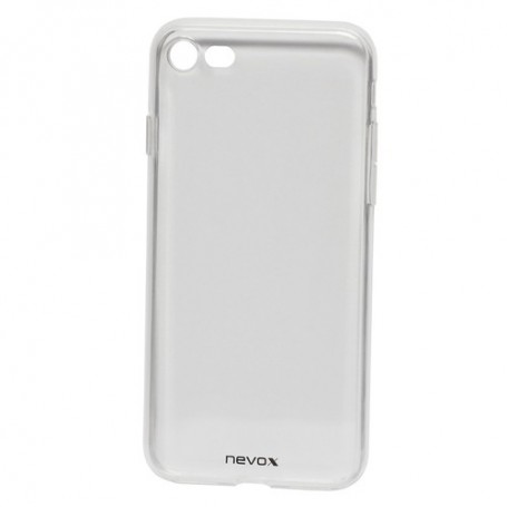 nevox StyleShell Flex custodia per cellulare Cover a guscio Grigio, Trasparente (1408)