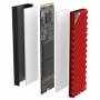 Jonsbo M.2-3 RED ventola per PC Unità allo stato solido Dissipatore Nero, Rosso 1 pz (M.2-3 RED)