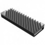 Jonsbo M.2-3 GREY ventola per PC Unità allo stato solido Dissipatore Nero, Grigio 1 pz (M.2-3 GREY)