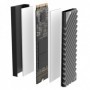 Jonsbo M.2-3 GREY ventola per PC Unità allo stato solido Dissipatore Nero, Grigio 1 pz (M.2-3 GREY)