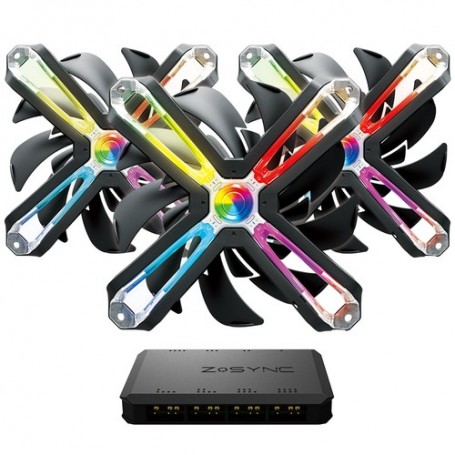 Zalman ZM-SF120A3 ventola per PC Case per computer Ventilatore 12 cm Nero (ZM-SF120A3)