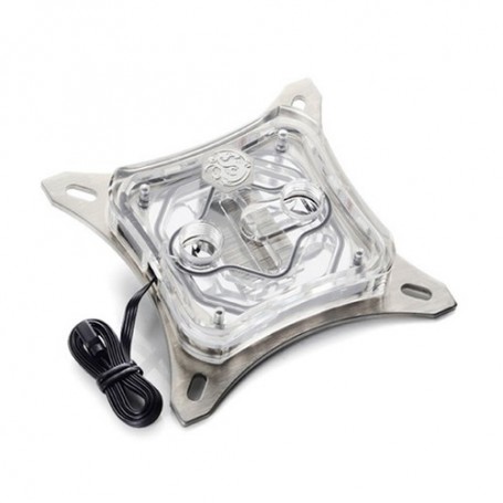 Bitspower BP-WBCPUM-DRGB accessori di raffreddamento hardware Argento, Trasparente (BP-WBCPUM-DRGB)