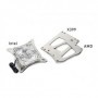 Bitspower BP-WBCPUM-DRGB accessori di raffreddamento hardware Argento, Trasparente (BP-WBCPUM-DRGB)