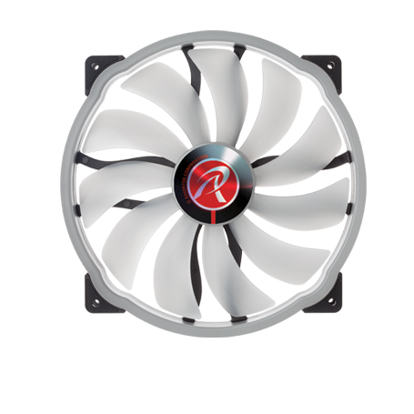 RAIJINTEK ANEMI 20 RBW Case per computer Ventilatore 20 cm Nero, Trasparente 1 pz (0R40B00173)