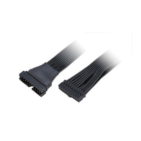 Akasa AK-CBUB45-15BK cavo USB 0,15 m USB 3.2 Gen 1 (3.1 Gen 1) Nero (AK-CBUB45-15BK)