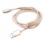 Akasa AK-CBUB42-12GL cavo USB 1,2 m USB 2.0 USB A USB C/Micro-USB B Oro (AK-CBUB42-12GL)