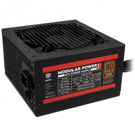 Kolink KL-700MV2 alimentatore per computer 650 W 20+4 pin ATX ATX Nero (KL-700MV2)