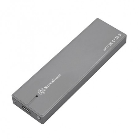 Silverstone MS11 Box esterno SSD Antracite M.2 (SST-MS11C)