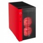 Silverstone RL08 Tower Nero, Rosso (SST-RL08BR-RGB)