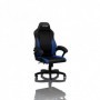 Nitro Concepts C100 Sedia da gaming per PC Seduta imbottita Nero, Blu (NC-C100-BB)