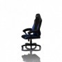 Nitro Concepts C100 Sedia da gaming per PC Seduta imbottita Nero, Blu (NC-C100-BB)