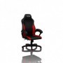 Nitro Concepts C100 Sedia da gaming per PC Seduta imbottita Nero, Rosso (NC-C100-BR)