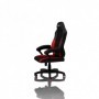 Nitro Concepts C100 Sedia da gaming per PC Seduta imbottita Nero, Rosso (NC-C100-BR)