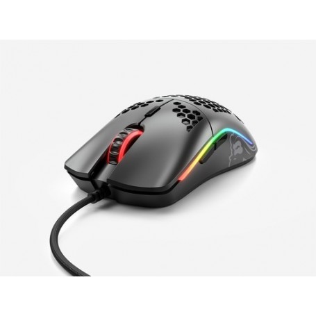 Glorious PC Gaming Race Model O mouse Mano destra USB tipo A Ottico 12000 DPI (GO-BLACK)
