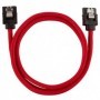 Corsair CC-8900254 cavo SATA 0,6 m Nero, Rosso (CC-8900254)