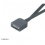 Akasa AK-CBLD08-12BK cavo di segnale 0,12 m Nero (AK-CBLD08-12BK)