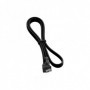 Cablemod CM-CAB-RSAT-N60KK-R cavo SATA 0,6 m Nero (CM-CAB-RSAT-N60KK-R)